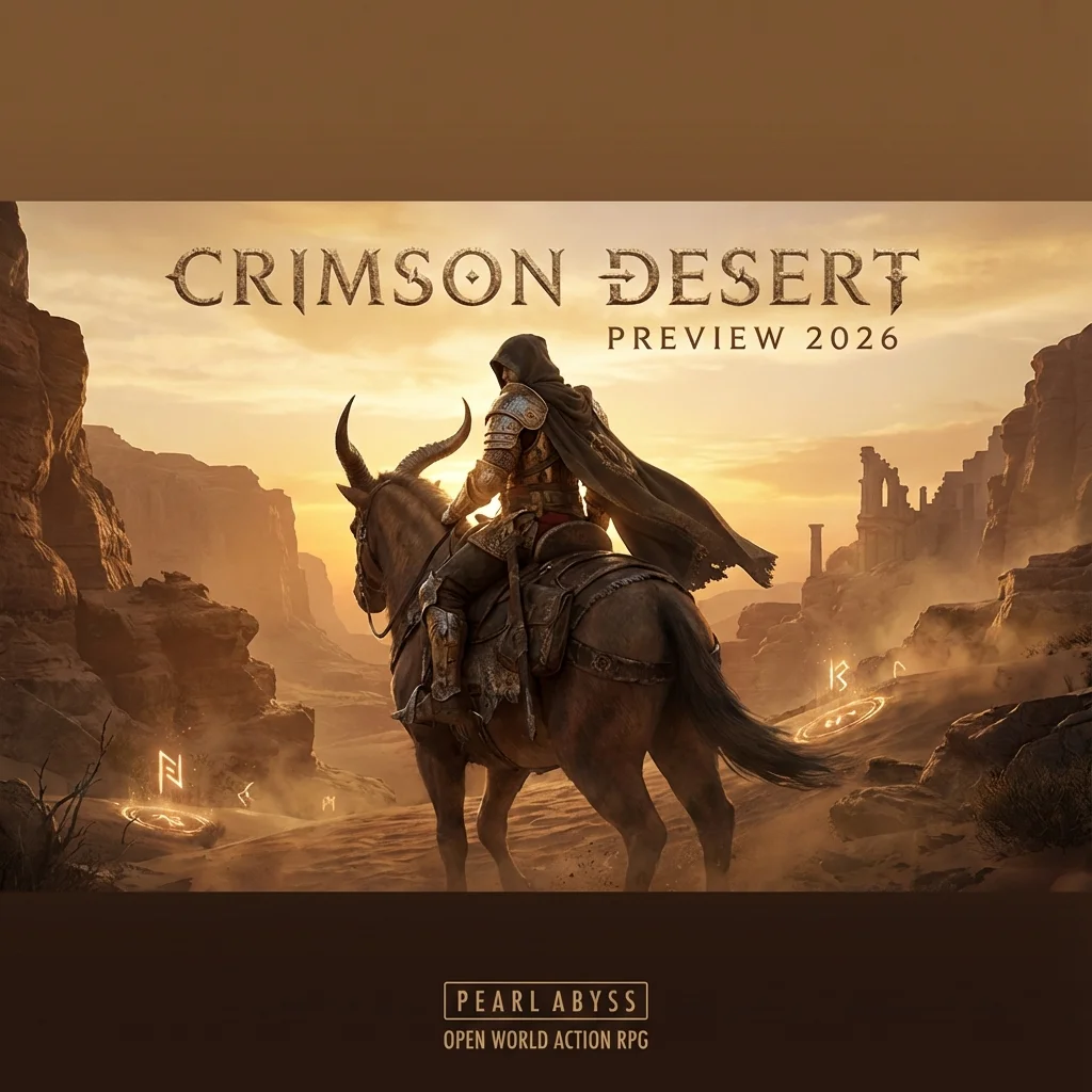 Crimson Desert Preview 2026 - Open World Action RPG