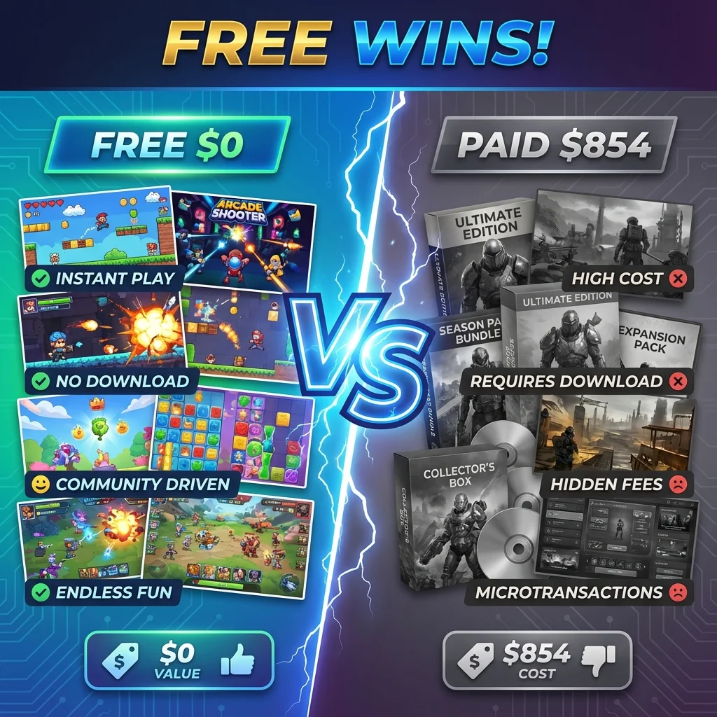 20 Free Browser Games Better Than Paid Games in 2025
