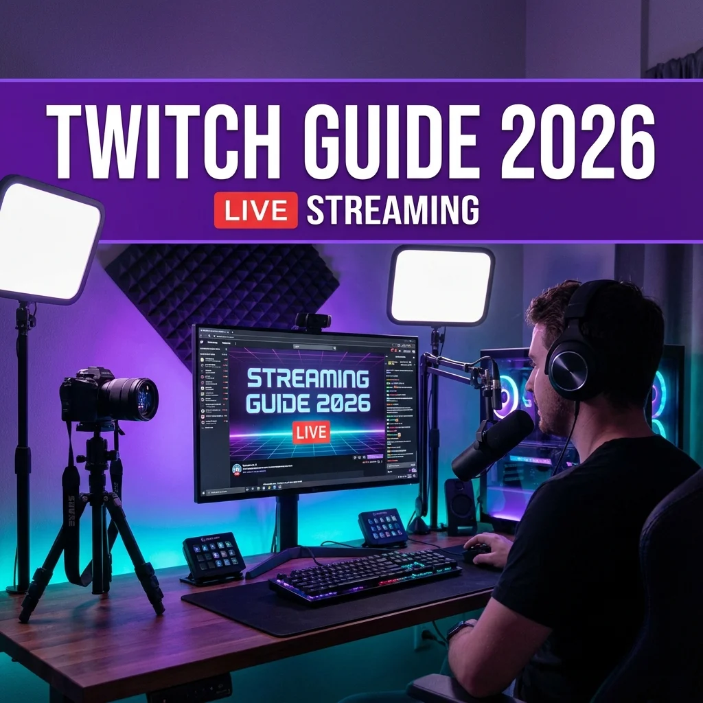 How to Stream on Twitch 2026 - Complete Beginner Guide