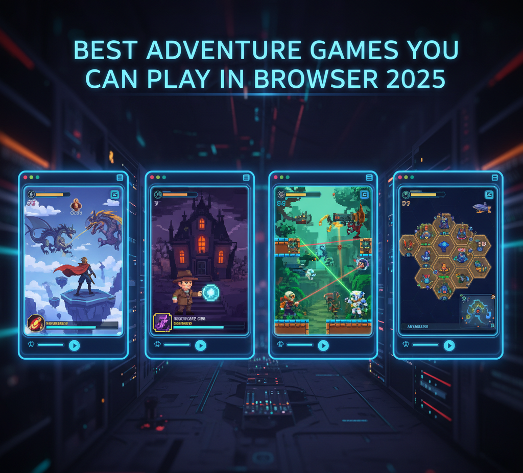Best Adventure Games You Can Play in Browser 2025 (No Download)